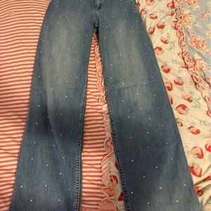 Abercrombie kids pants jeweled